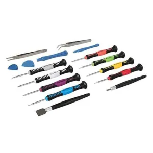 16PC PRECISION SCREWDRIVER PHONE REPAIR KIT FOR MOBILE PHONE LAP TOP COMPUTER