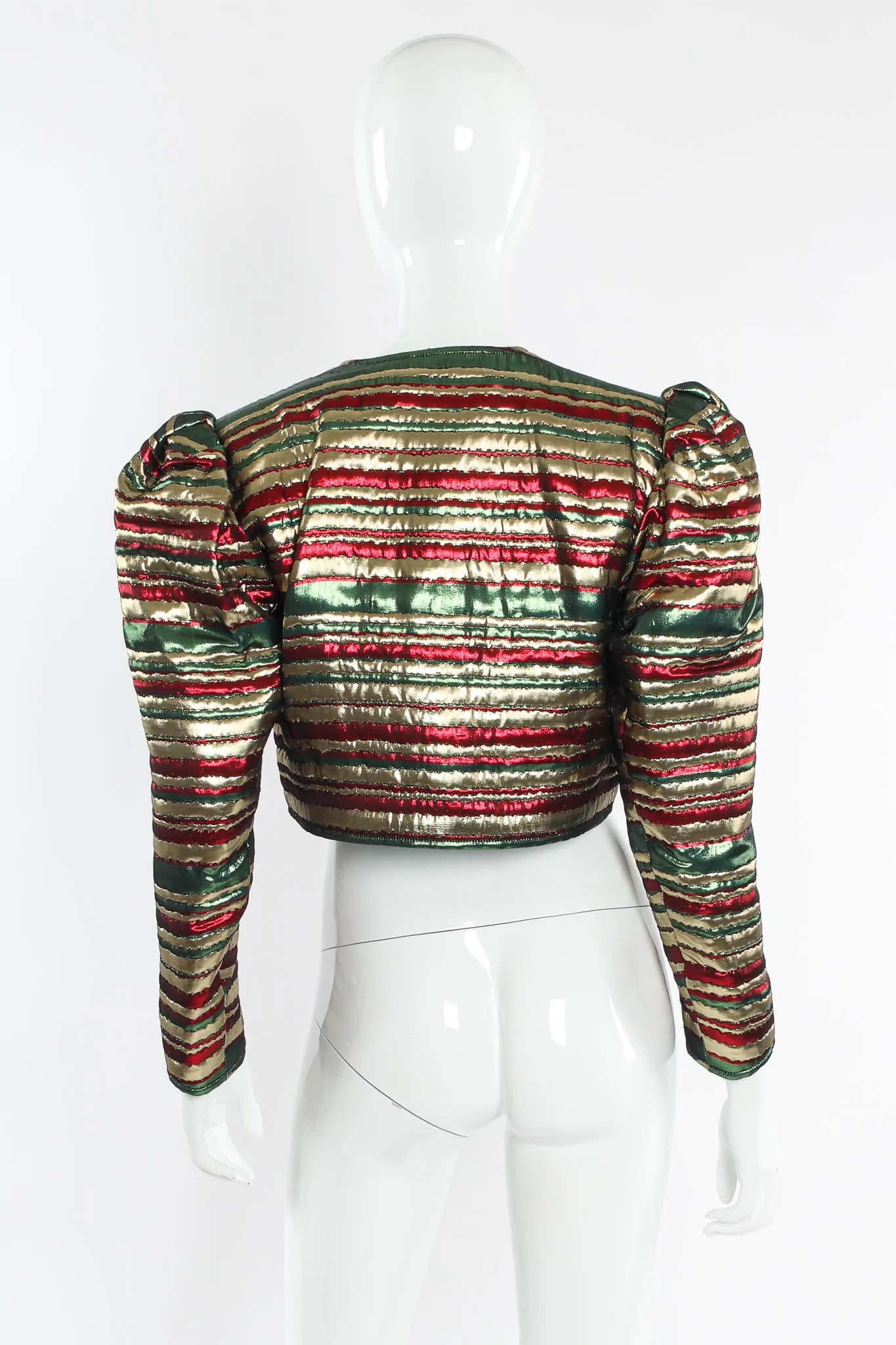 1982 Metallic Striped Jacket