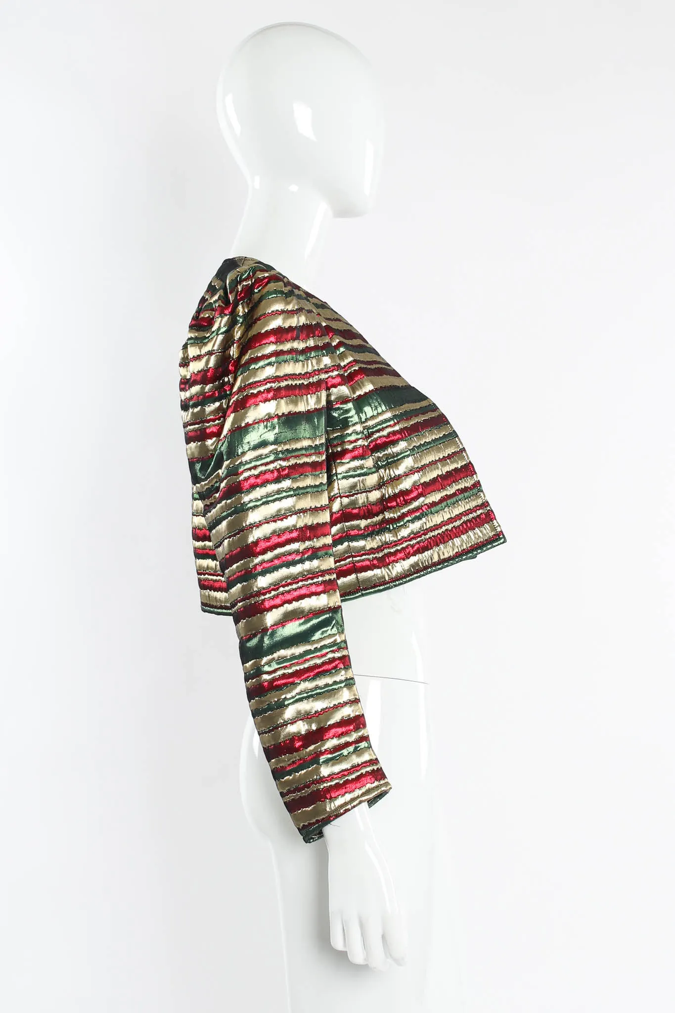 1982 Metallic Striped Jacket