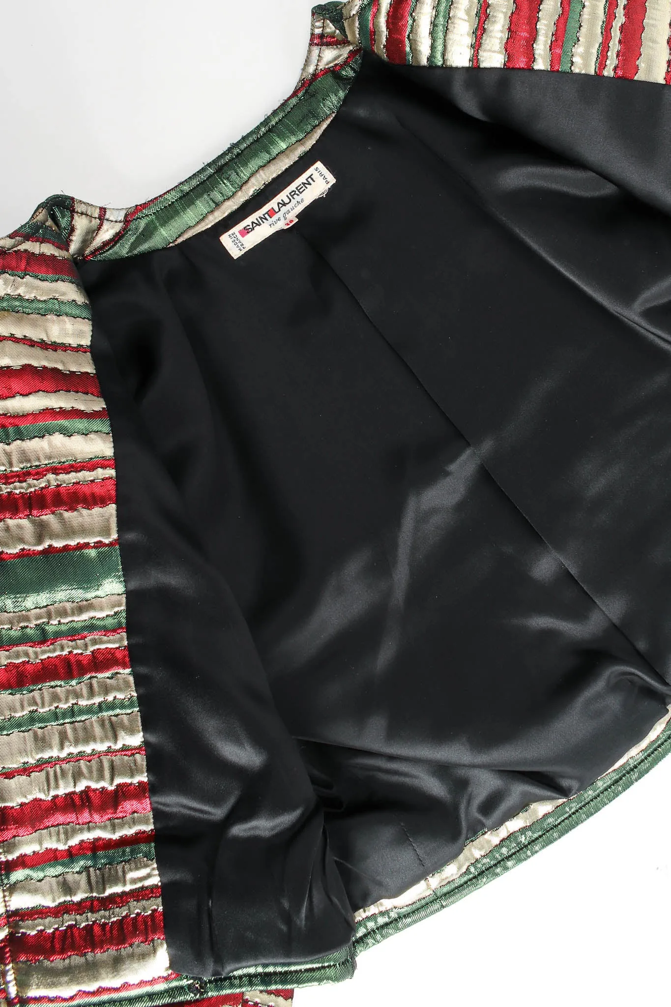 1982 Metallic Striped Jacket
