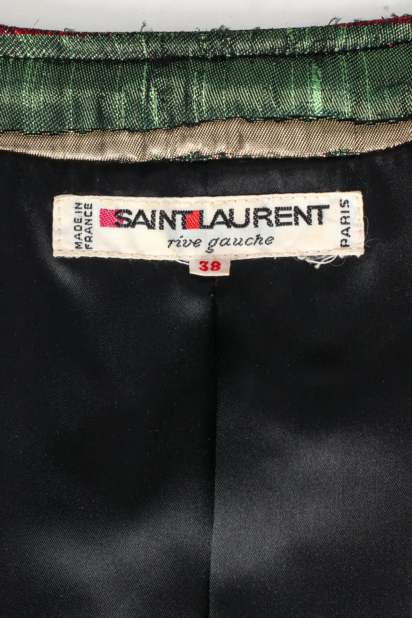 1982 Metallic Striped Jacket