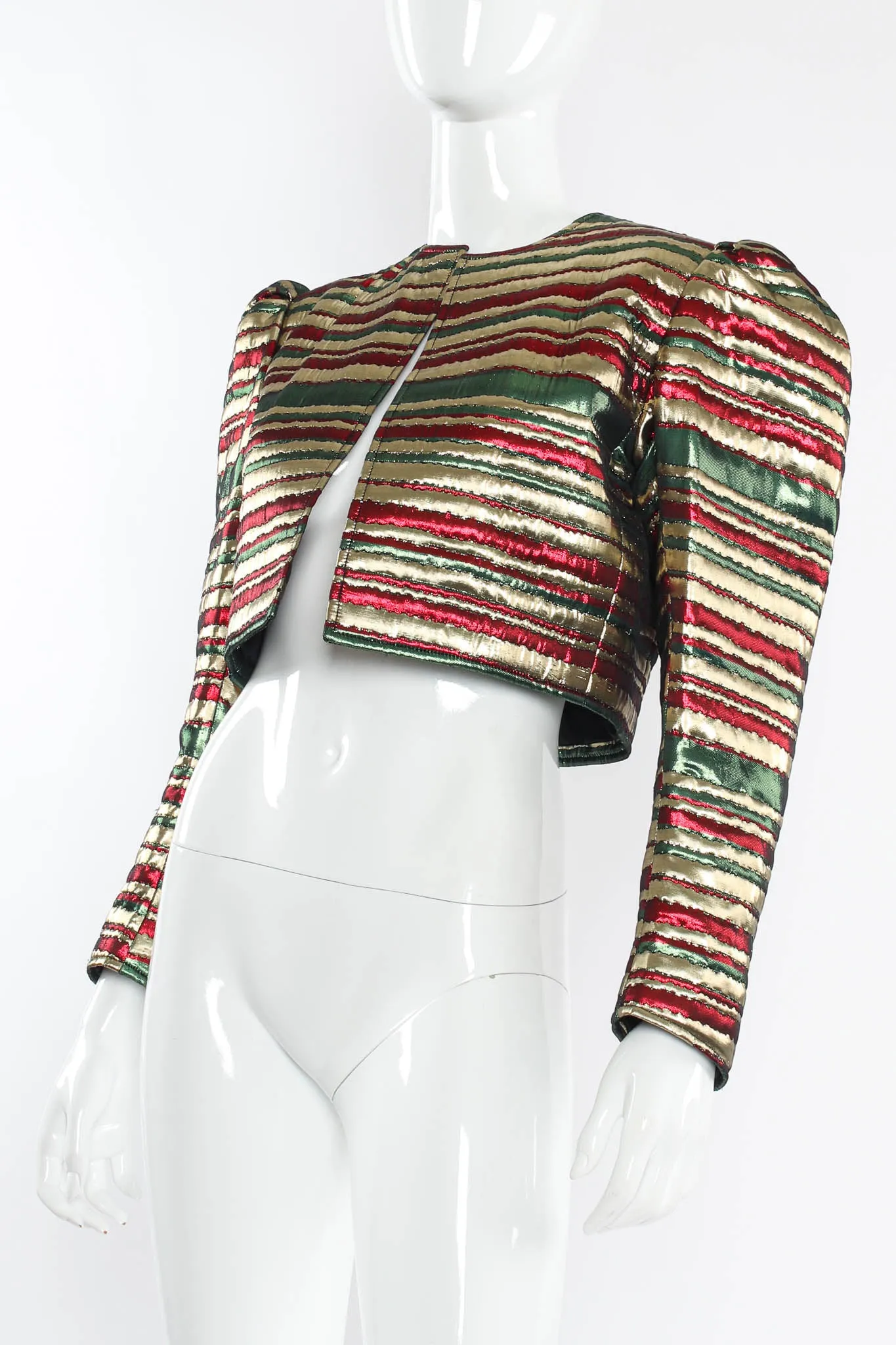 1982 Metallic Striped Jacket