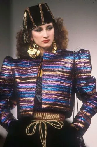 1982 Metallic Striped Jacket