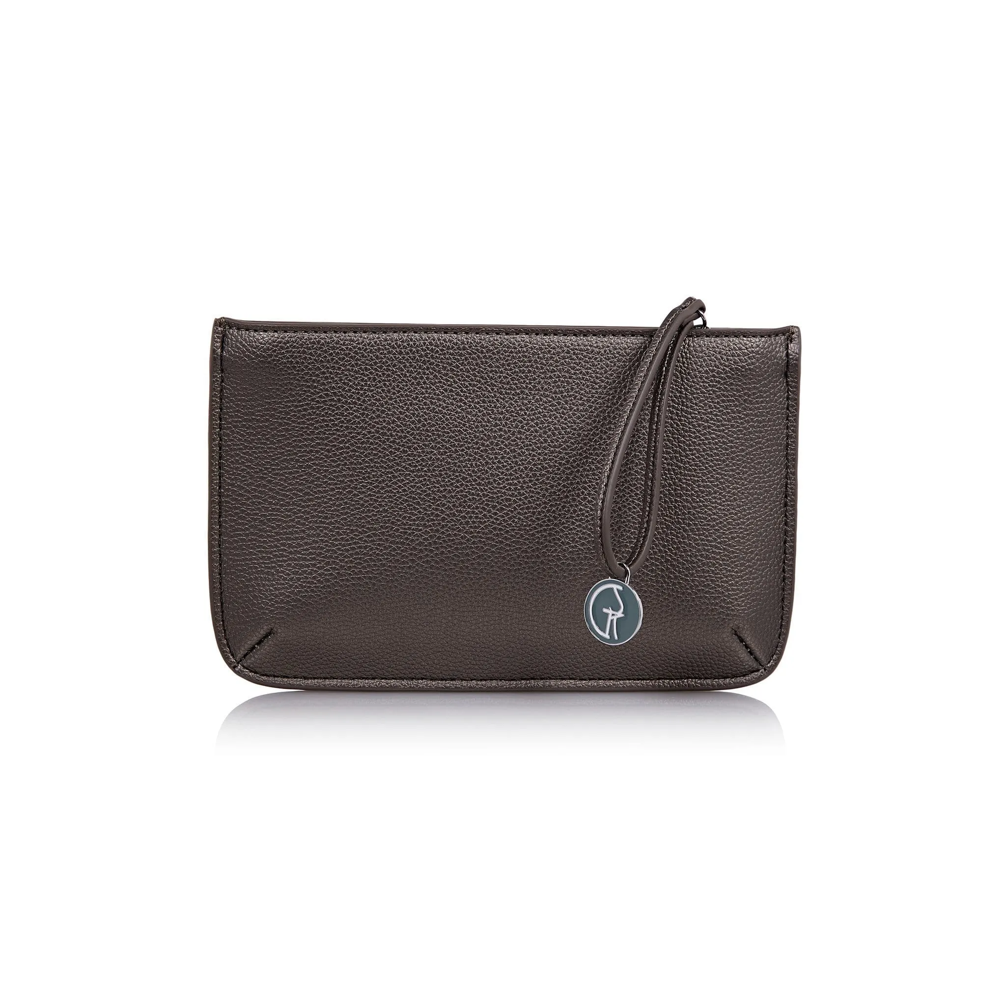 3 Vegan Leather Bags in 1 | Forest Green & Metallic