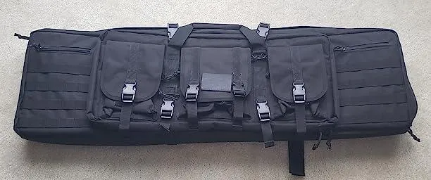 44" RECTANGULAR TACTICAL AIR RIFLE RUCKSACK - BLK