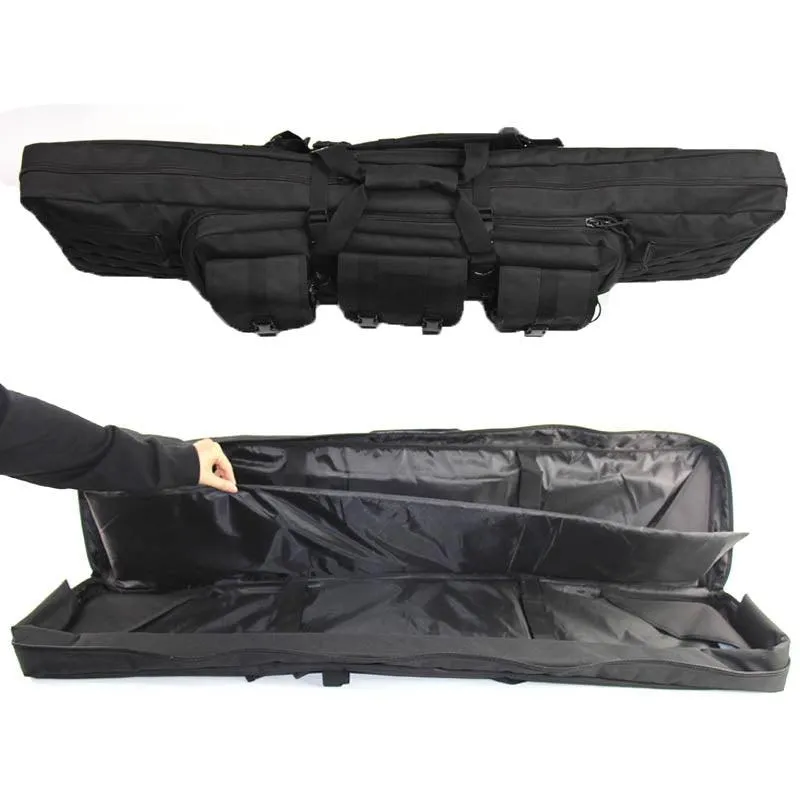 44" RECTANGULAR TACTICAL AIR RIFLE RUCKSACK - BLK