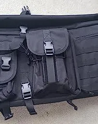 44" RECTANGULAR TACTICAL AIR RIFLE RUCKSACK - BLK