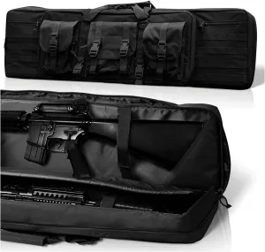 44" RECTANGULAR TACTICAL AIR RIFLE RUCKSACK - BLK
