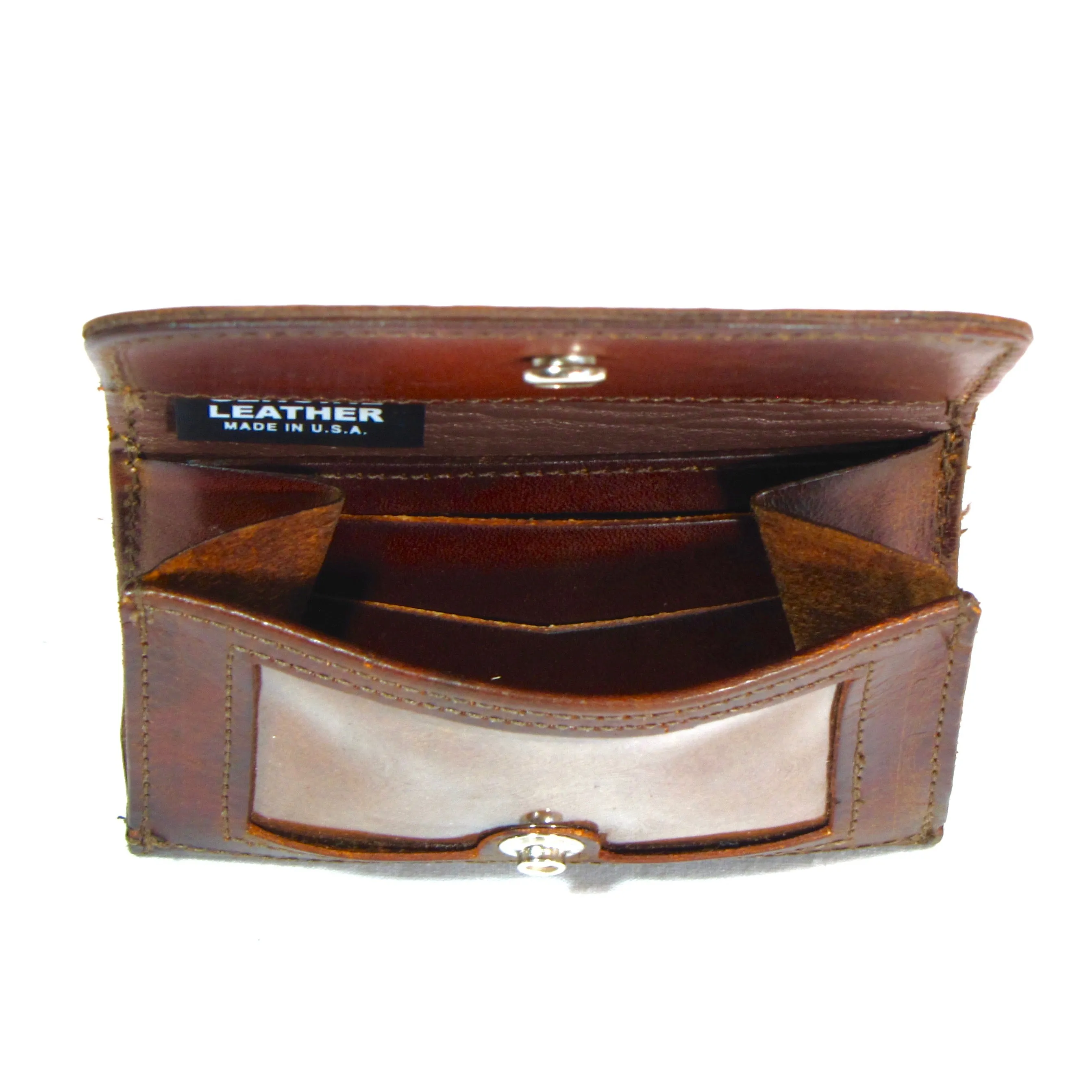AP815  Antique Finish Mini Clutch Wallet