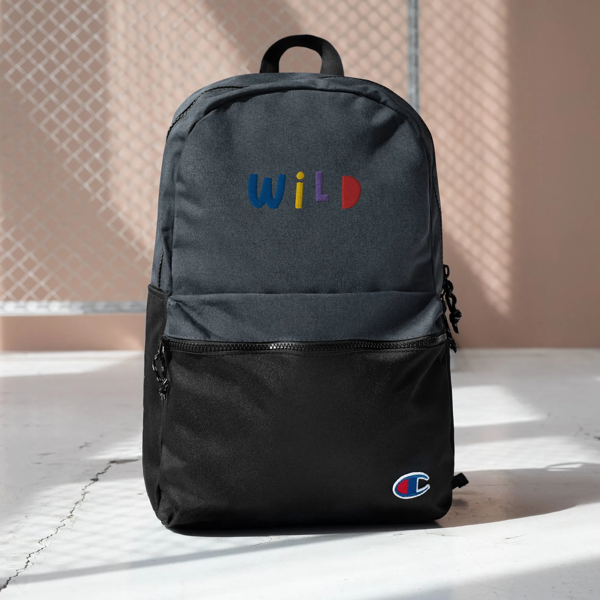 Backpack, Embroidered Champion Backpack, School, University, College, Teens. Kids