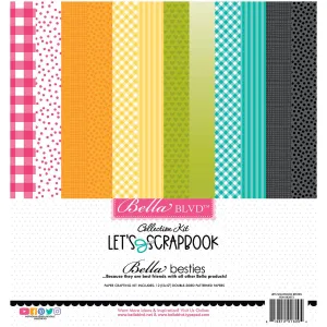 Bella Blvd - Let's Scrapbook! Collection - Bella Besties Kit / BB2872