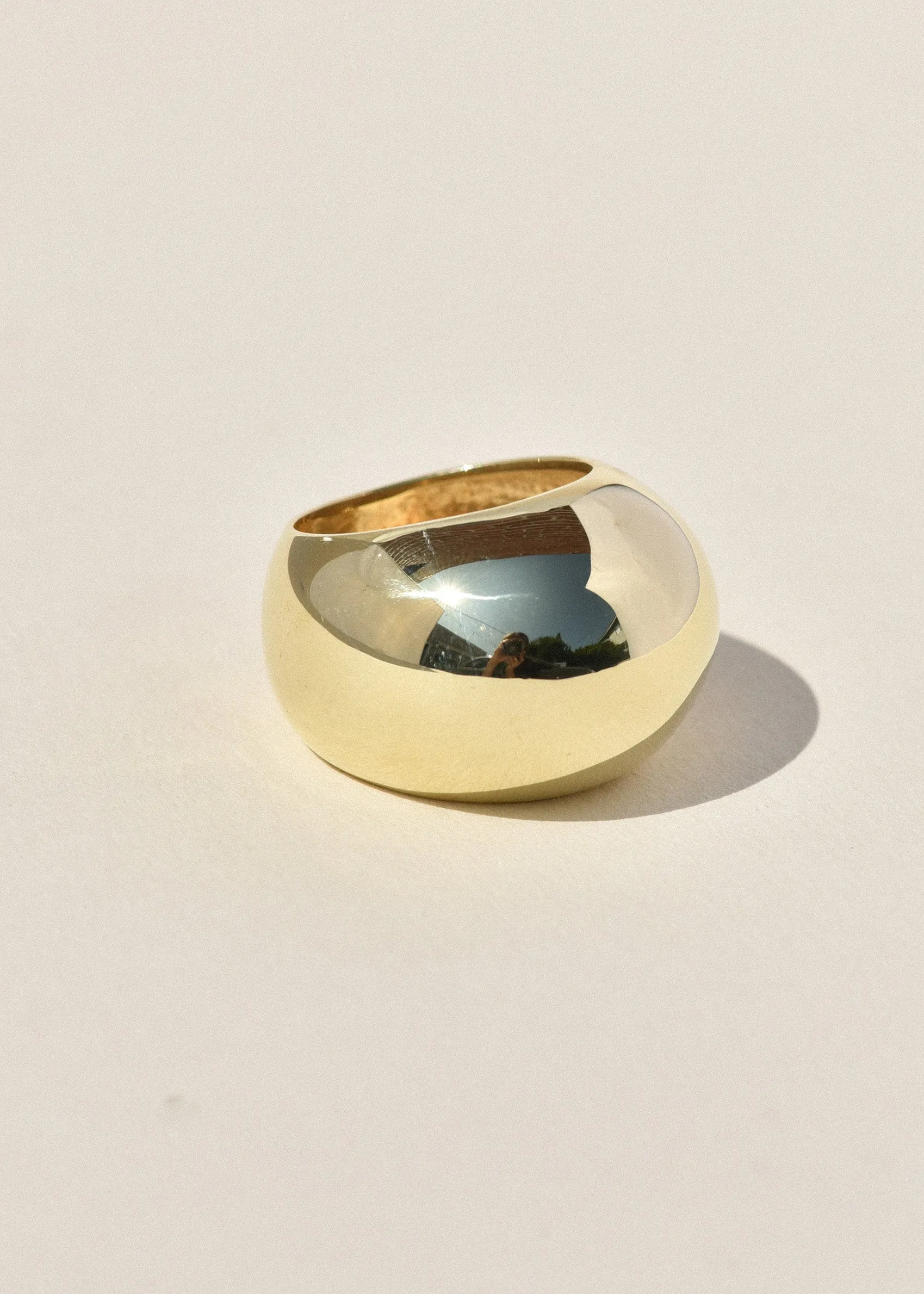 Brass Bubble Ring