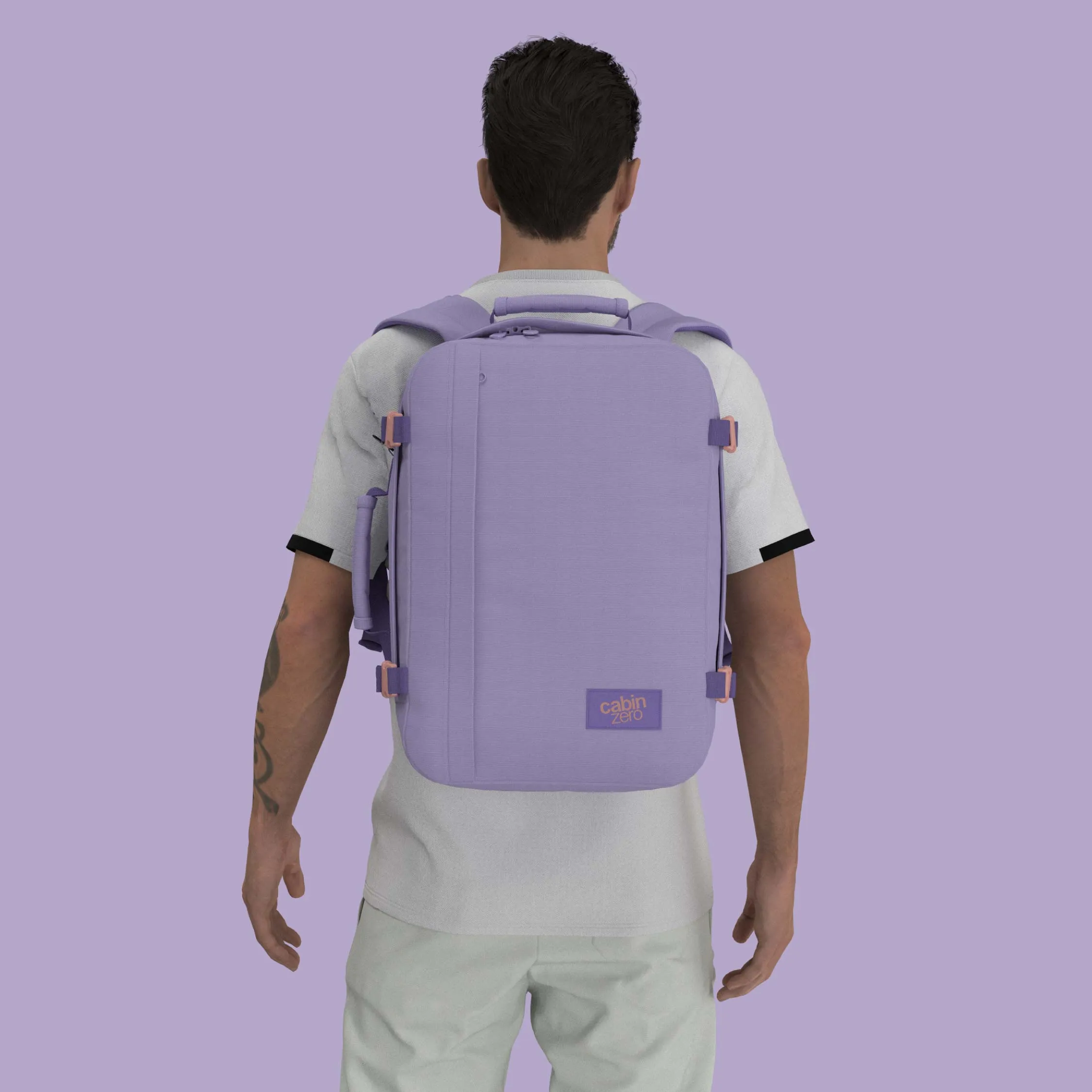 CabinZero Classic 36L (Smokey Violet)