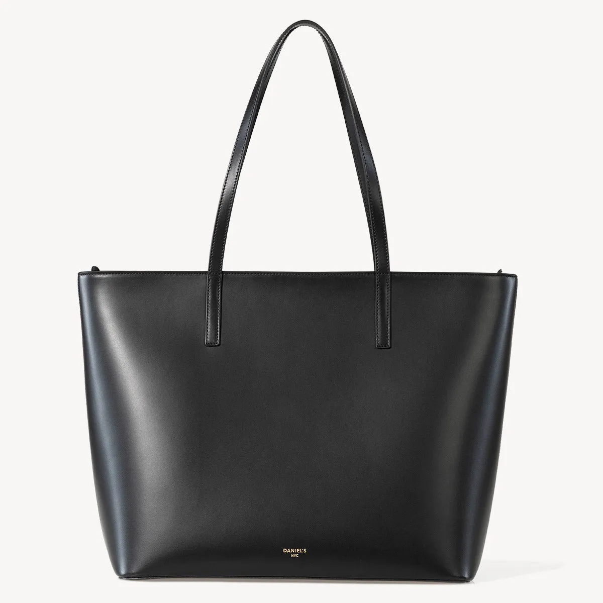 Calfskin Zippered Tote