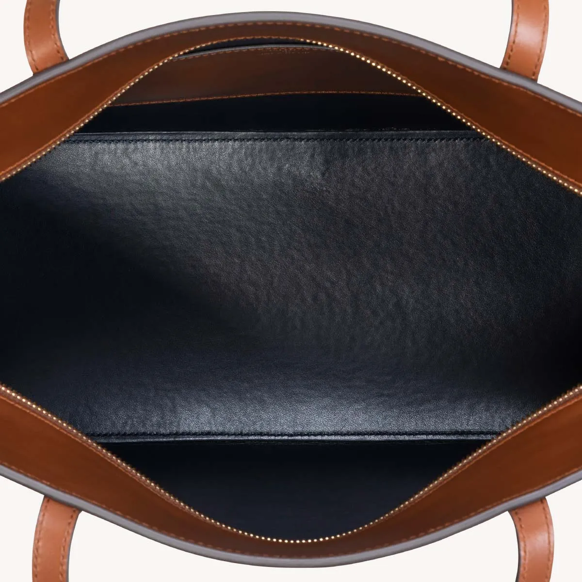 Calfskin Zippered Tote