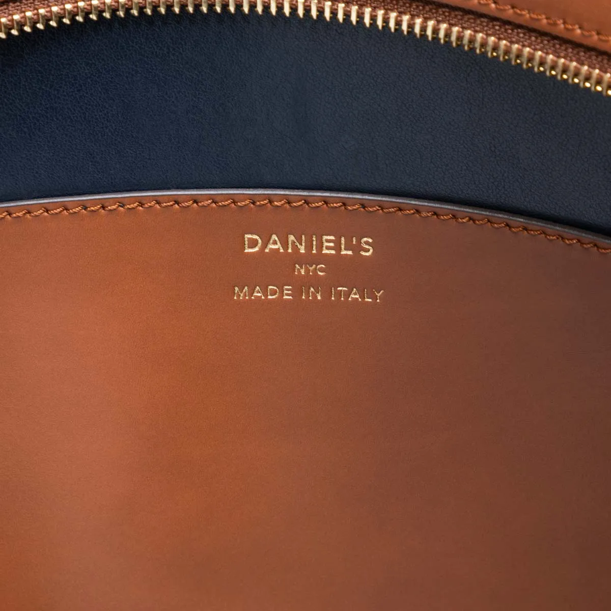 Calfskin Zippered Tote