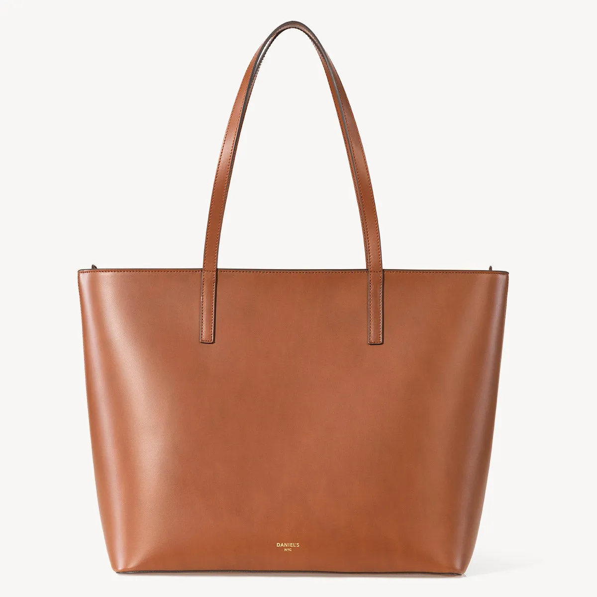 Calfskin Zippered Tote