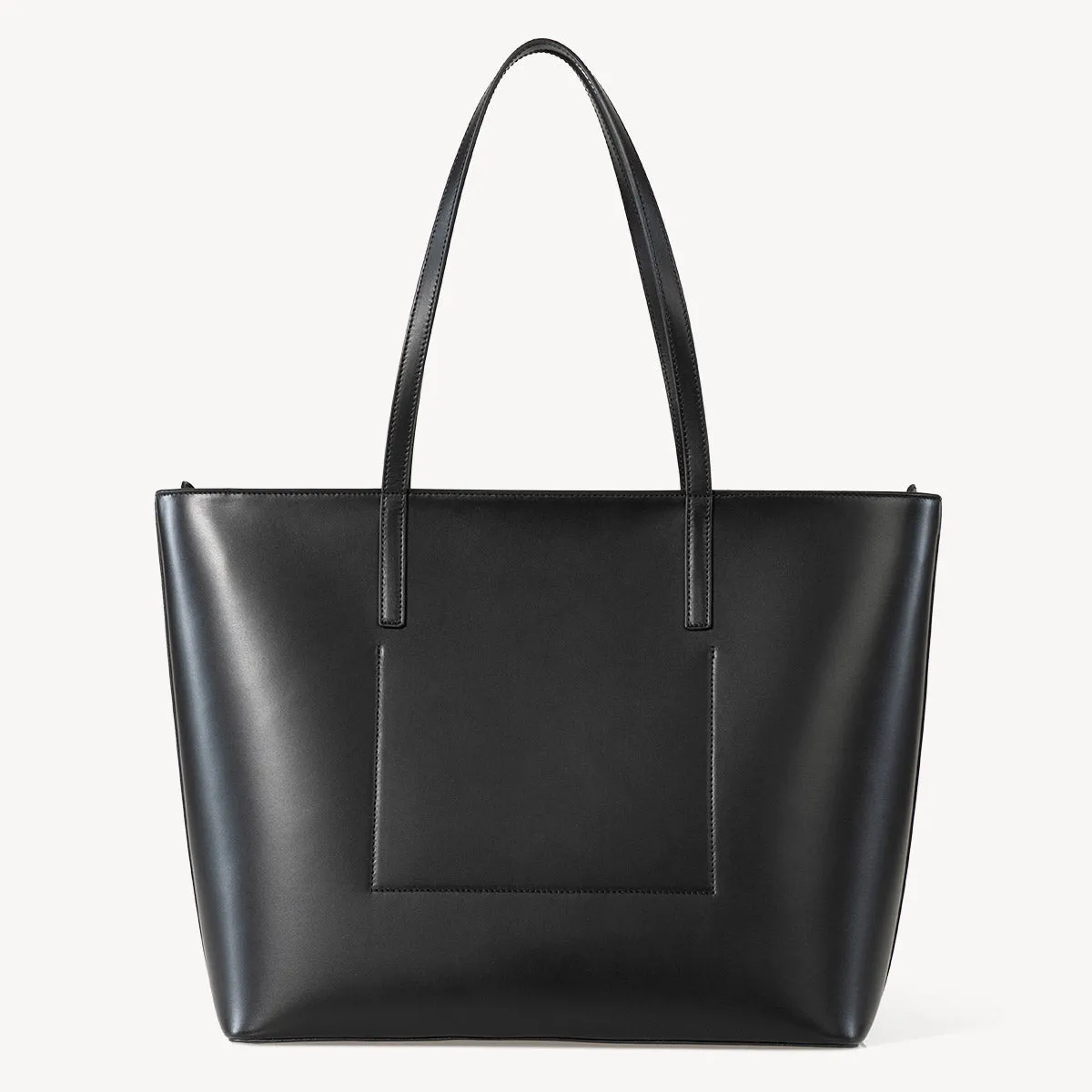 Calfskin Zippered Tote