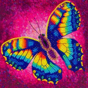CCK-A79: "Change" 18x18cm Crystal Art Card RACHEL FROUD