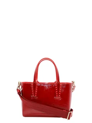 Christian Louboutin Cabata Soft Mini Pat Tote Bag in Loubi | In-Store Only