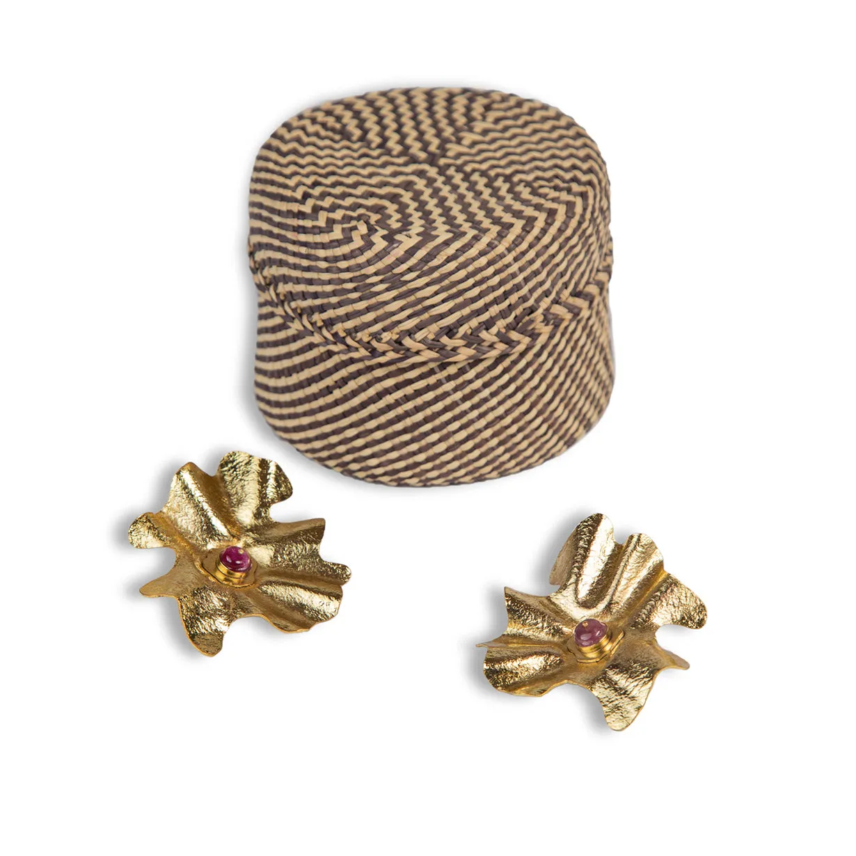 Coral Discosoma Earring - Large