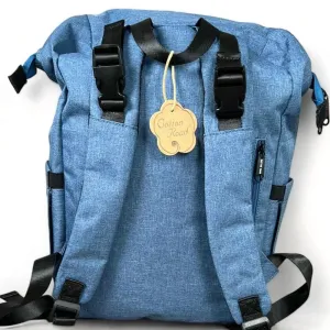 Cotton Road Nappy Bag - Backpack - Blue