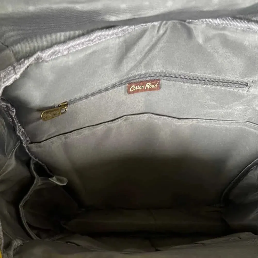 Cotton Road Nappy Bag - Backpack - Mustard