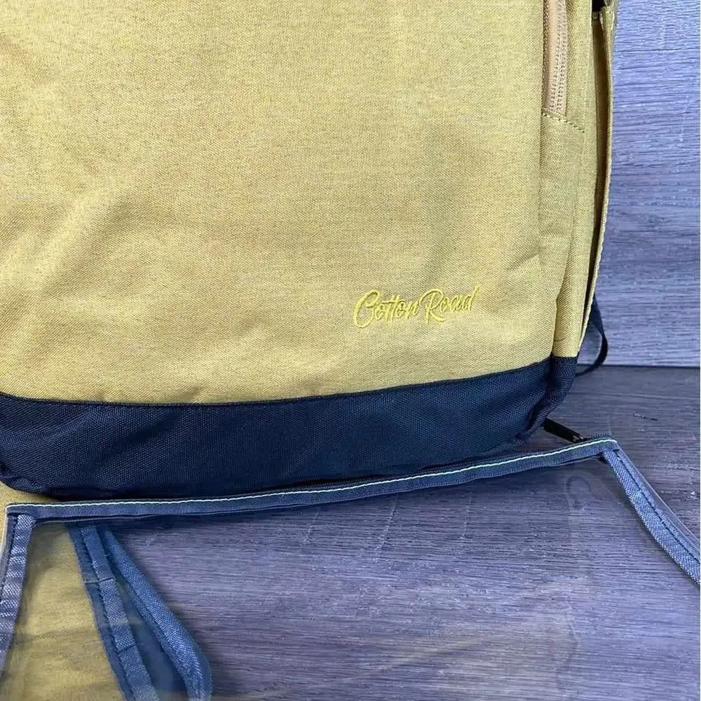 Cotton Road Nappy Bag - Backpack - Mustard