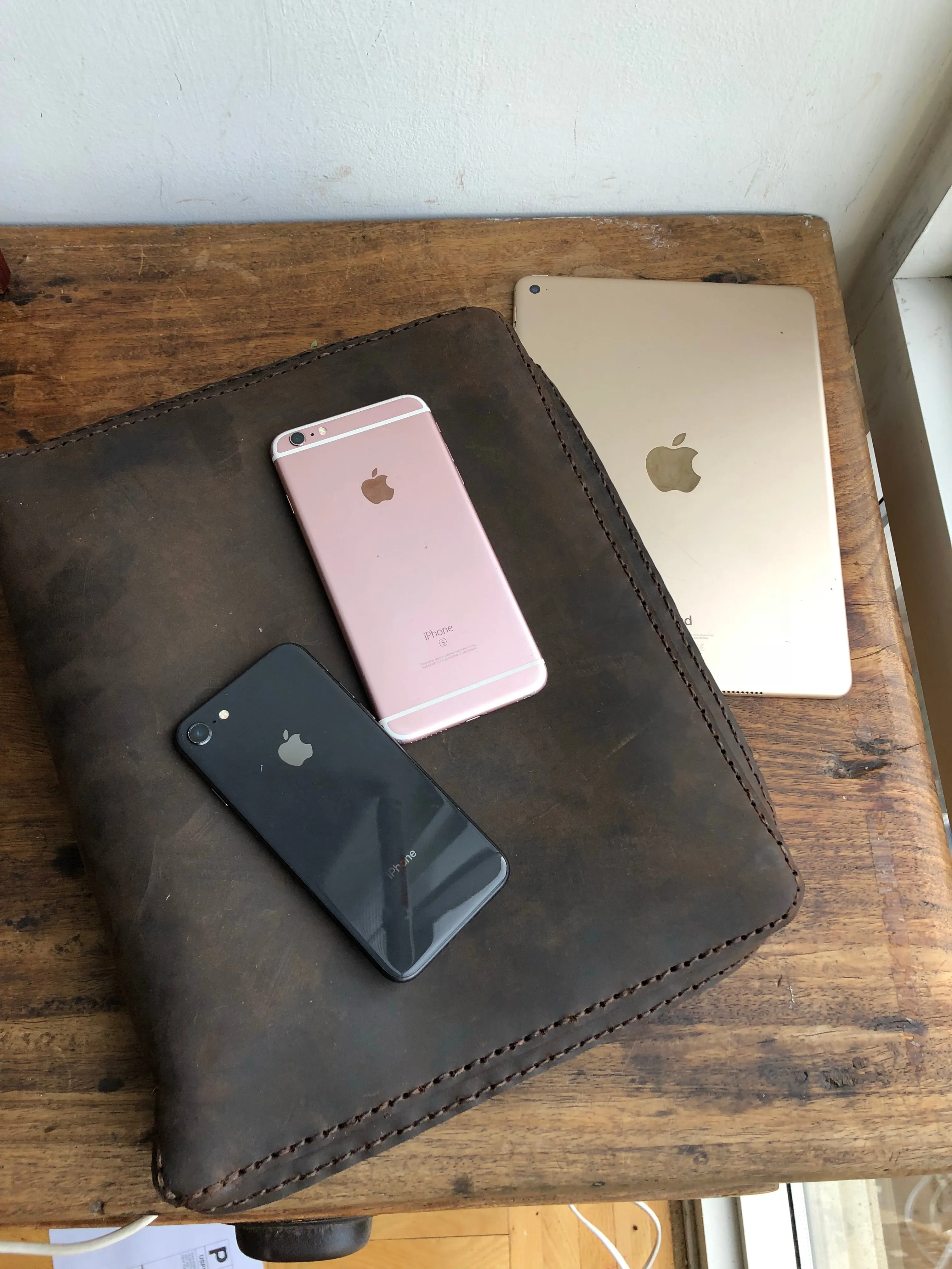 Custom Binder / Zippered Leather Organizer Binder / Portfolio Leather Binder with Zipper