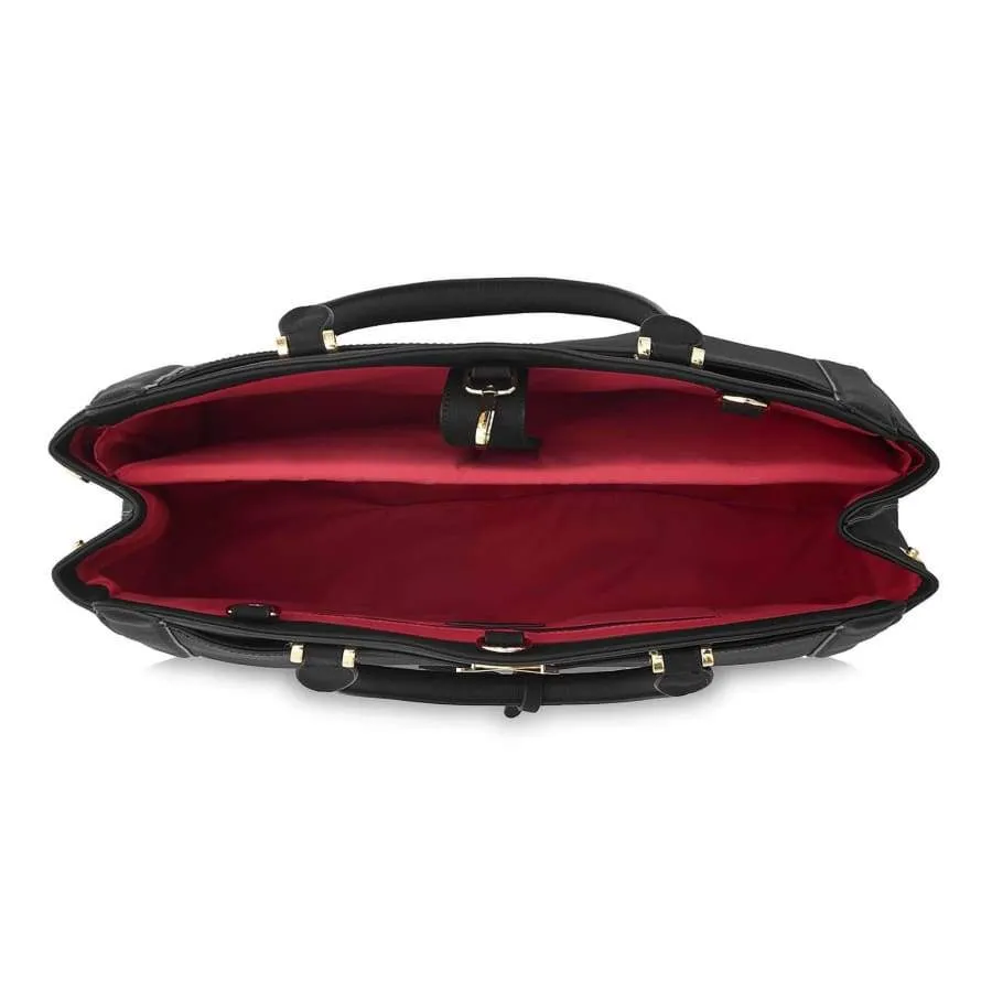 Dawson Black Vegan Laptop Bag (pre-order for March 2025)