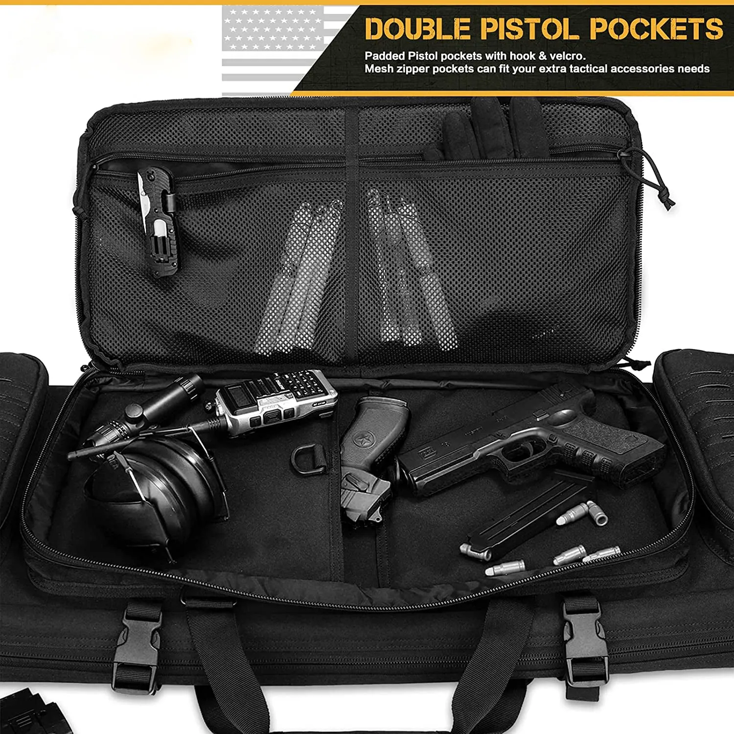Double Rifle Soft Tactical Range Backpack | VOTAGOO