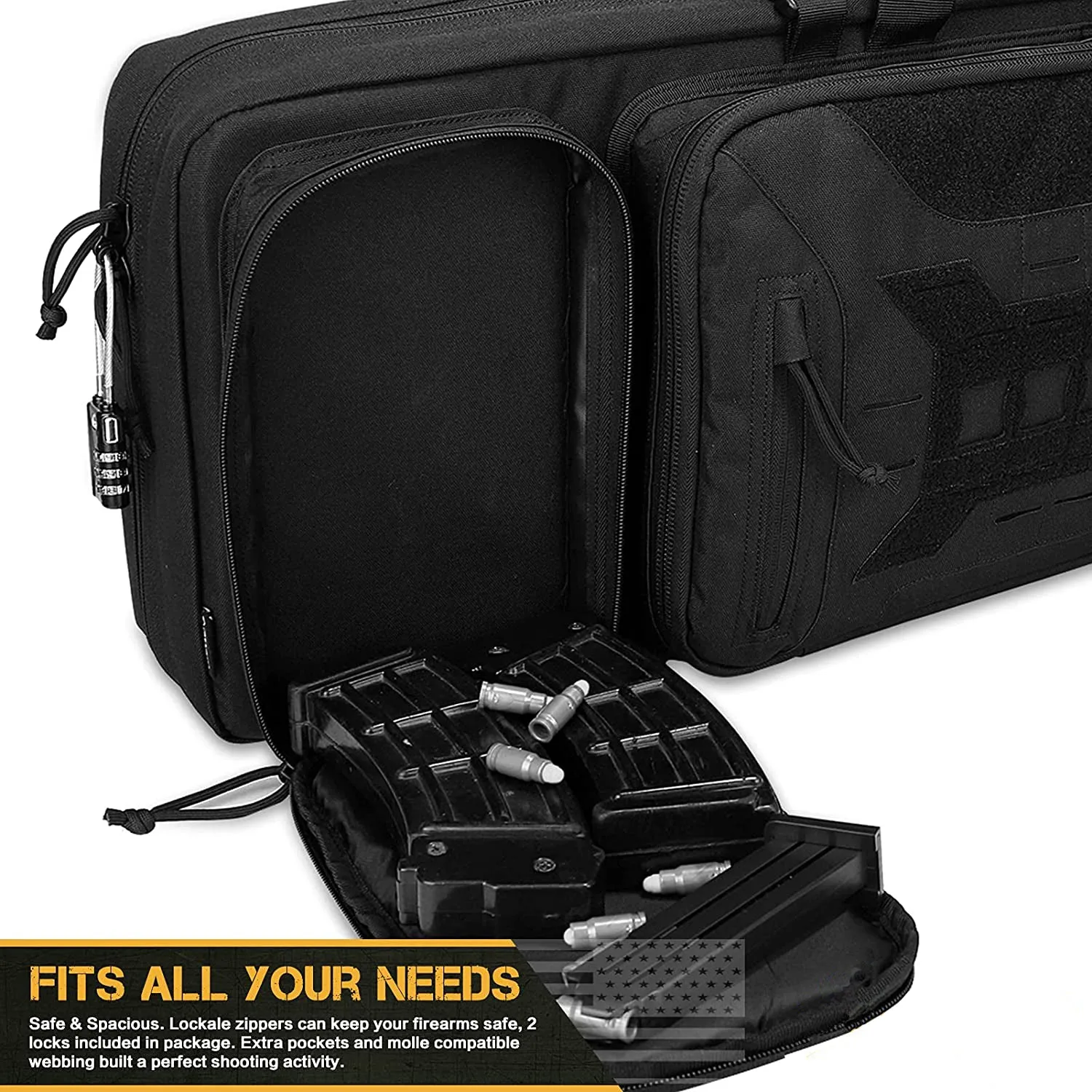 Double Rifle Soft Tactical Range Backpack | VOTAGOO
