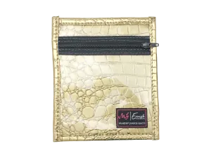 Erimish X Makeup Junkie Gold Bag