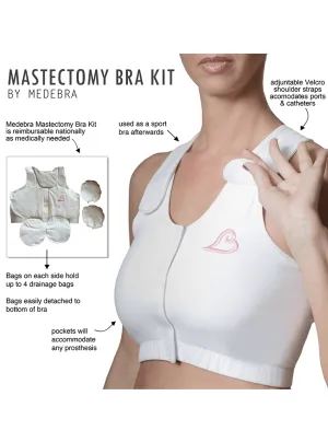 Final Sale Clearance Medebra Post-Surgical Mastectomy Bra Kit