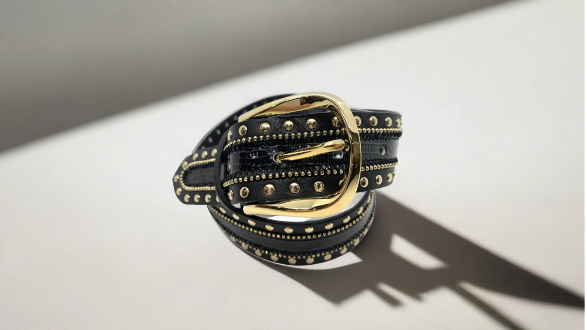 Gold Stud Belt