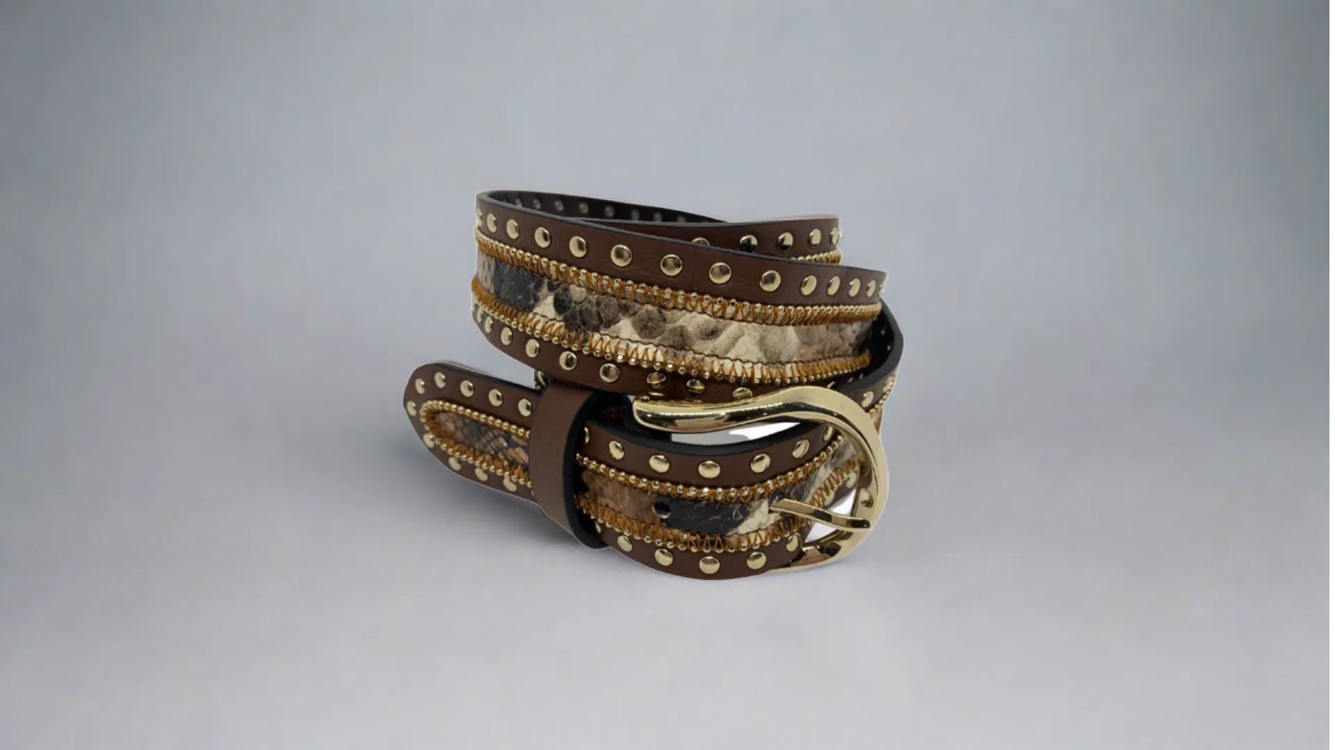 Gold Stud Belt