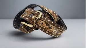 Gold Stud Belt