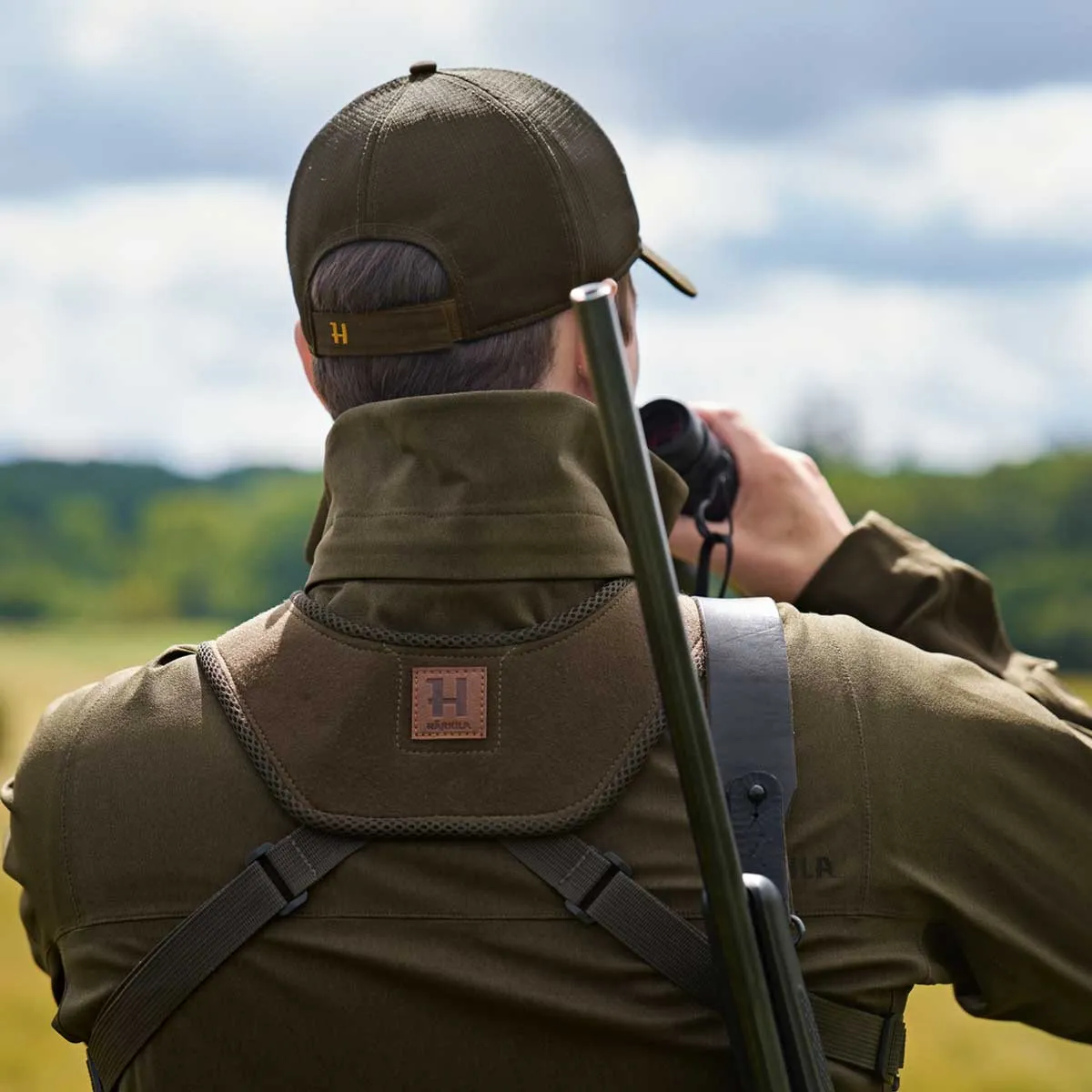 HARKILA Binocular Harness - Willow Green