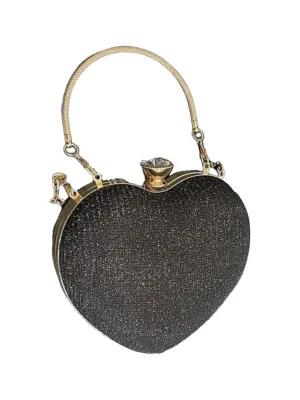 Heart Clutch Bag