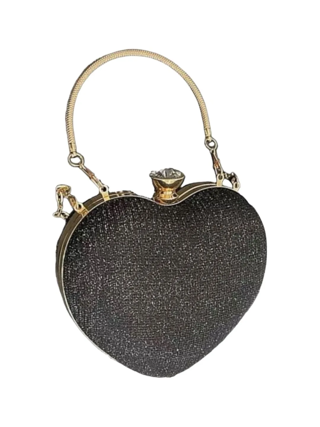 Heart Clutch Bag