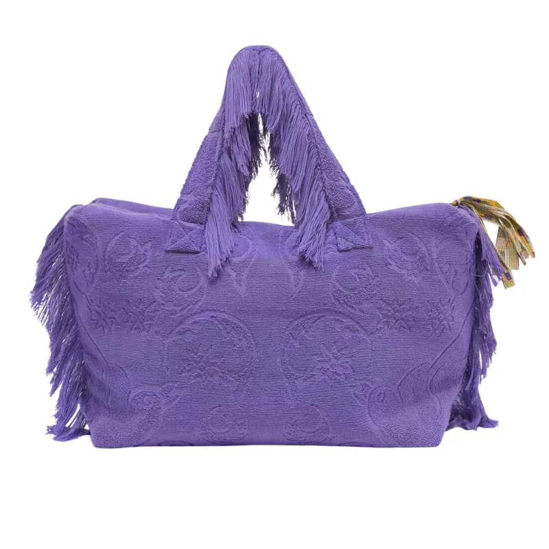 Hippy Socco Terry Large Tote - Iris