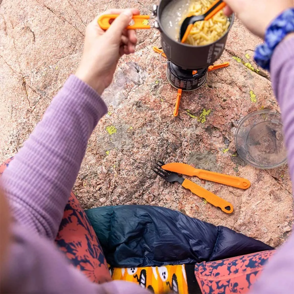 Jetboil TrailWare Utensil Kit Black/Orange