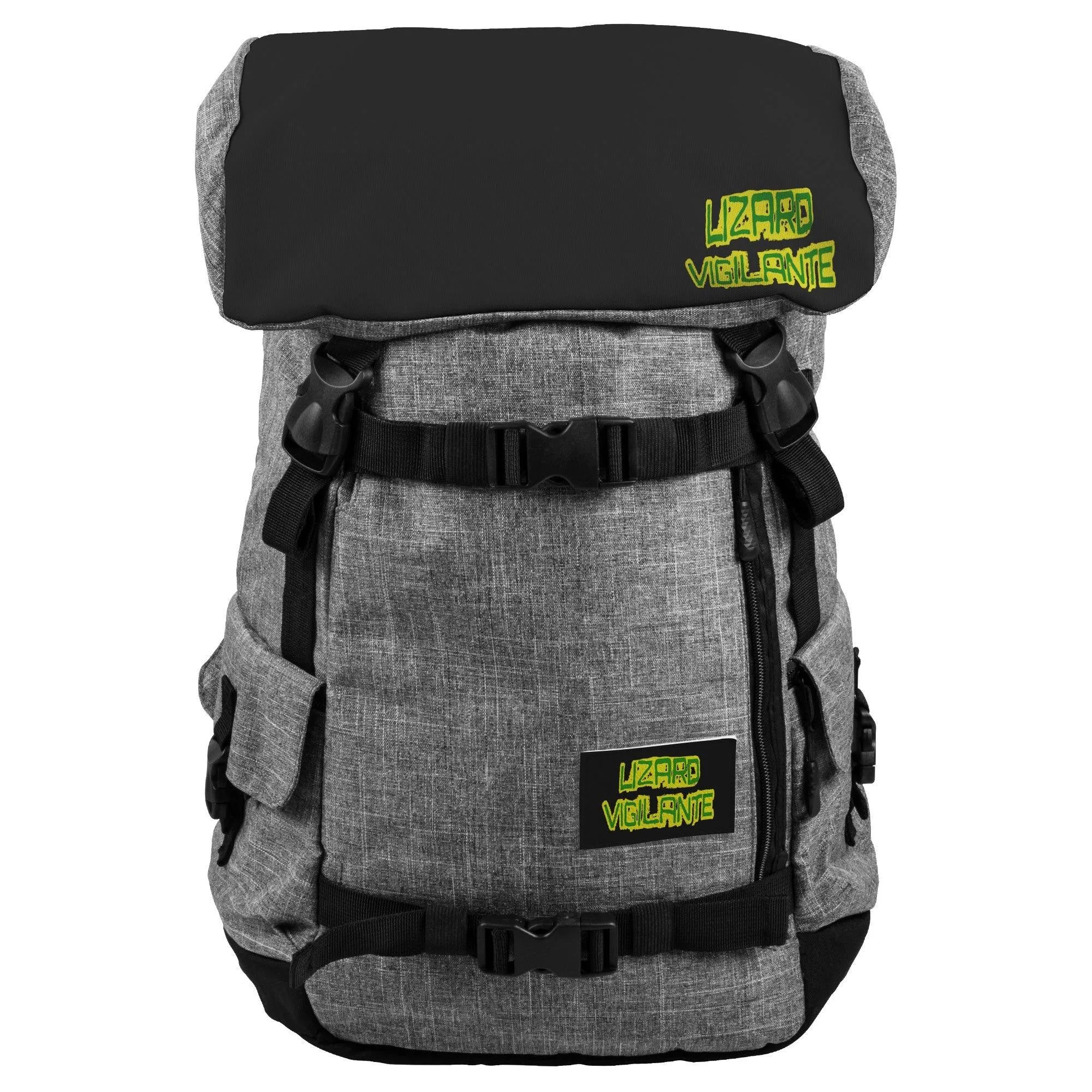 Lizard Vigilante's Penryn BackPack™ - Skateboard Strap!
