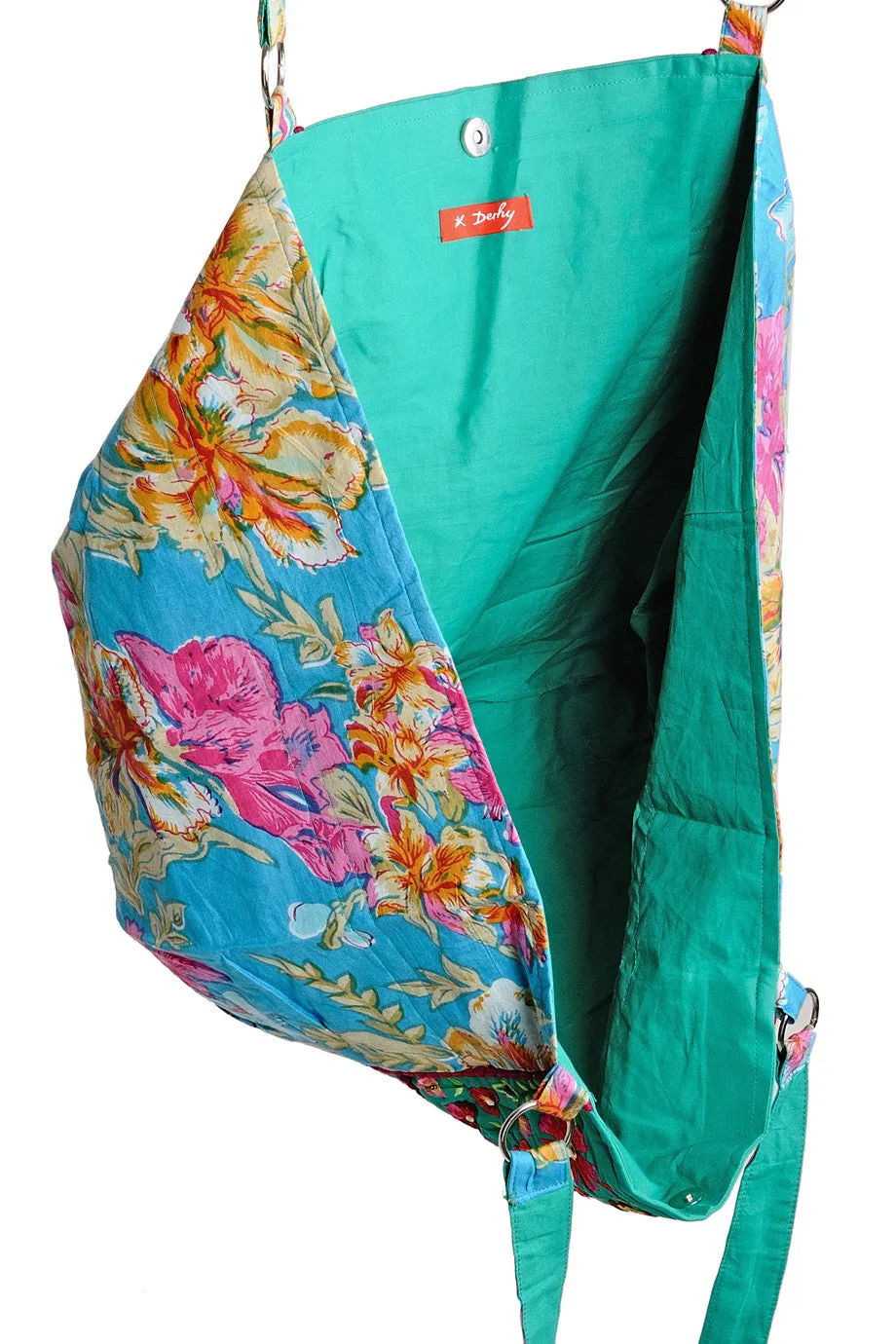 MANOUCHE Blue Flower Tote