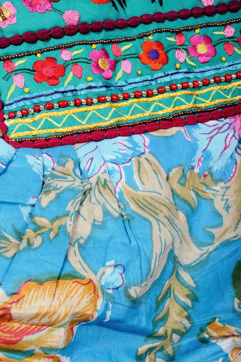 MANOUCHE Blue Flower Tote