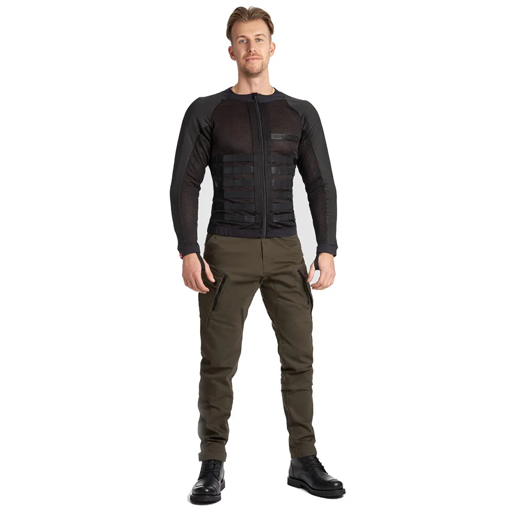Men's Motorcycle Shirt - COMMANDO - Armoured Motorcycle Base-layer
