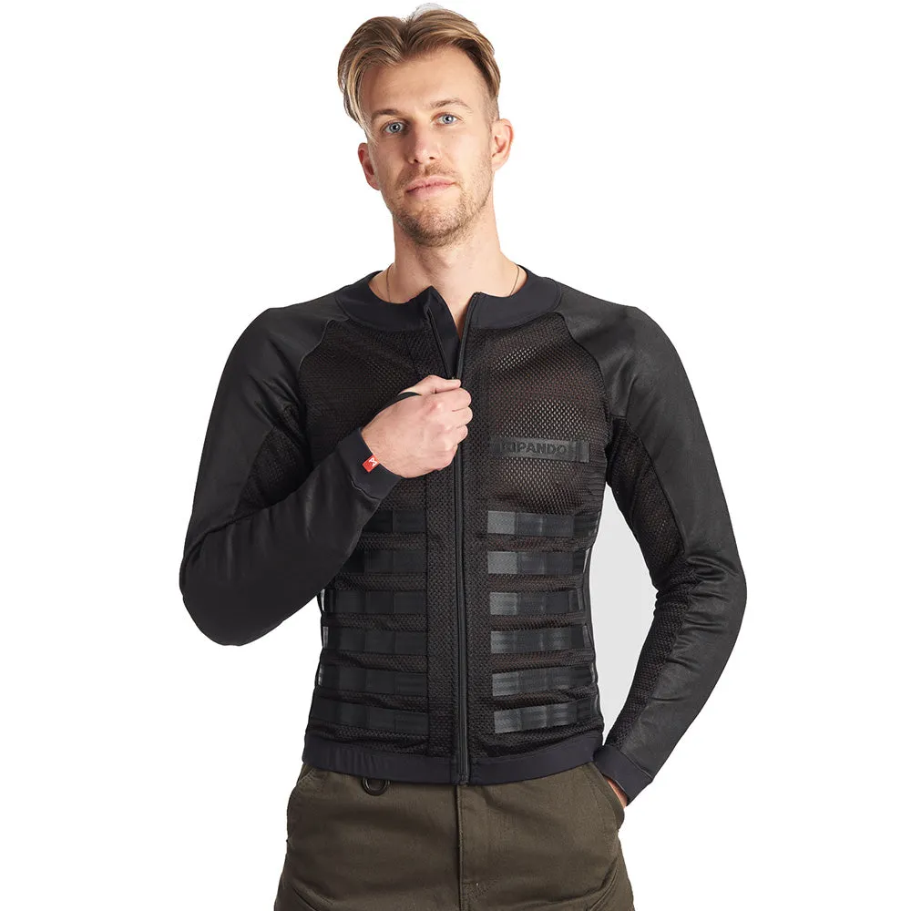Men's Motorcycle Shirt - COMMANDO - Armoured Motorcycle Base-layer