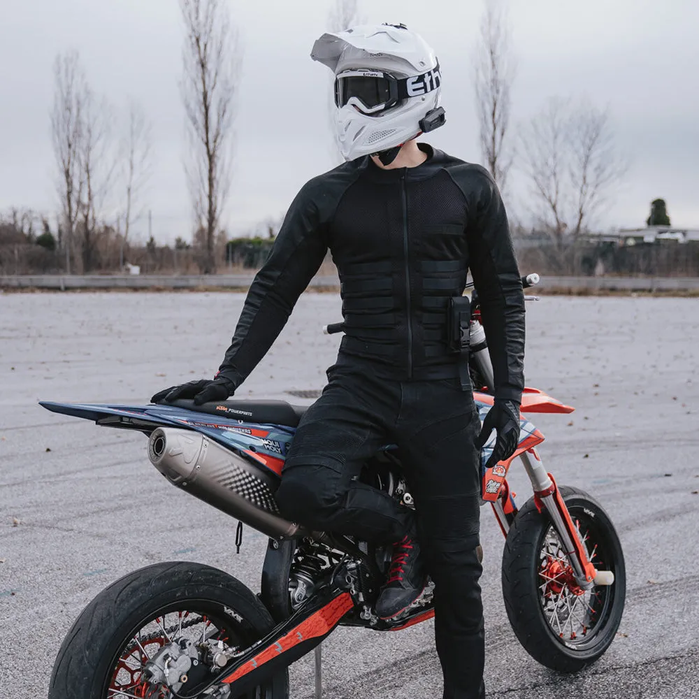 Men's Motorcycle Shirt - COMMANDO - Armoured Motorcycle Base-layer
