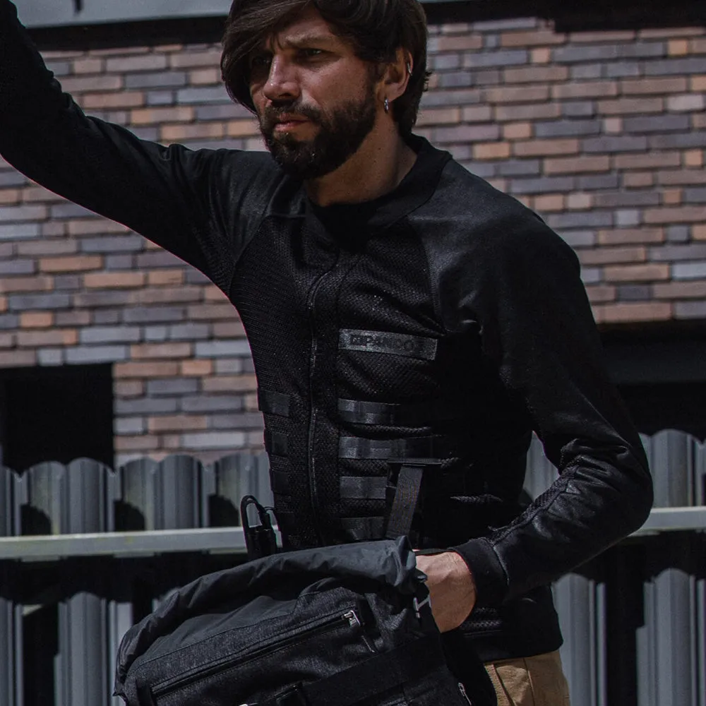 Men's Motorcycle Shirt - COMMANDO - Armoured Motorcycle Base-layer