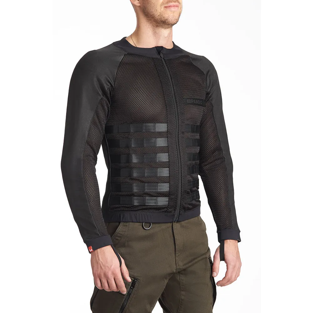 Men's Motorcycle Shirt - COMMANDO - Armoured Motorcycle Base-layer
